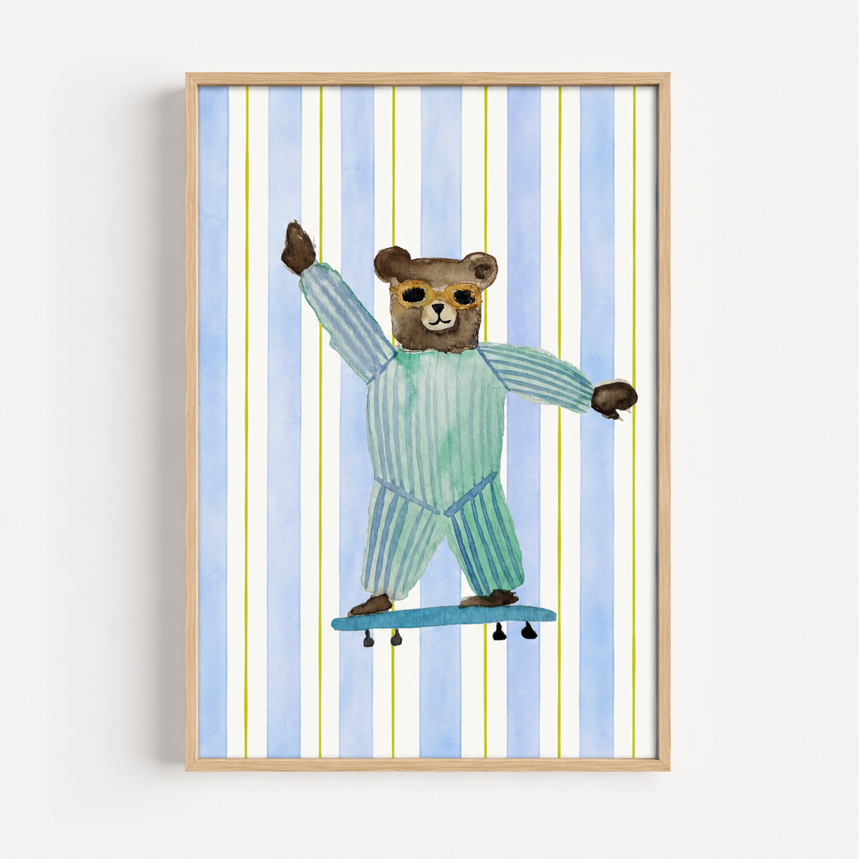Seabreeze Stripe Poster